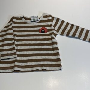 Longsleeve Filou bruin gestreept