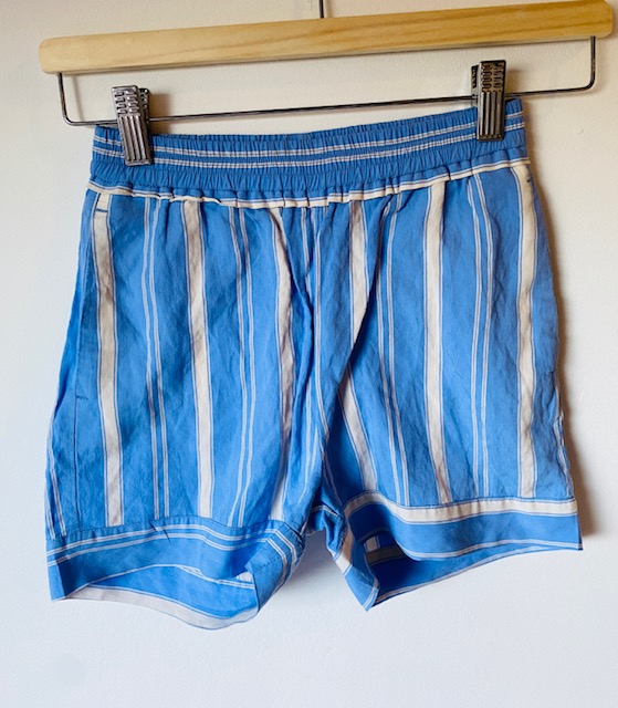 Short Bellerose blauw/wit