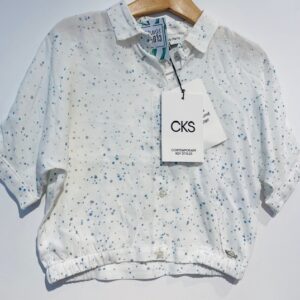 Bloesje CKS wit in Nieuwstaat!