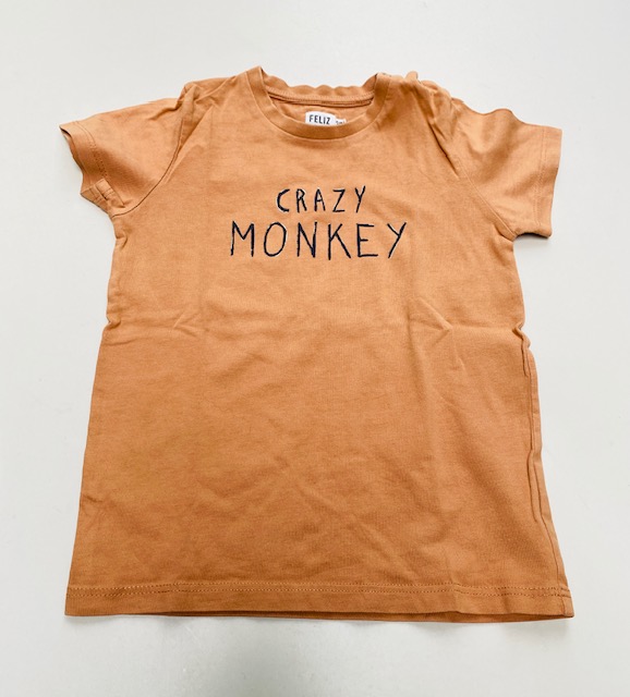T-shirt Feliz by Filou Crazy Monkey