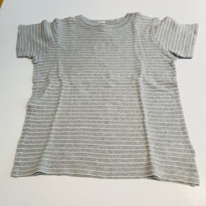 T-shirt Bellerose grijs gestreept
