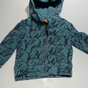Hoodie Fred & Ginger groen