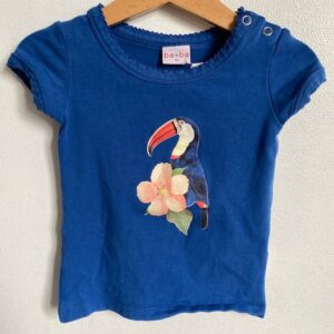 T-shirt Baba blauw toekan