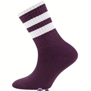 Ewers Tennissocks Aubergine